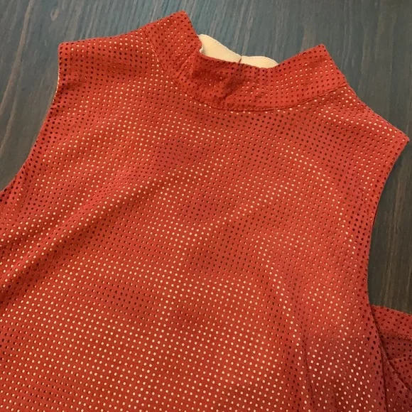 Rwish4u Rustic Red Sleeveless Dress - Picture 2 of 13